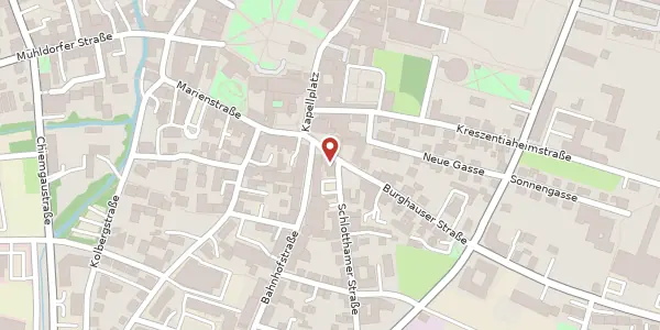 Karte der Umgebung von Burghauser Str. 2 / II, 84503 Altötting