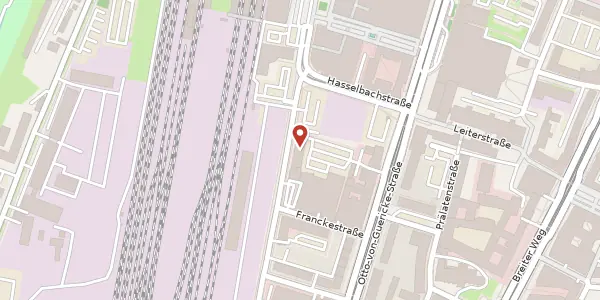 Karte der Umgebung von Bahnhofstr. 17, 39104 Magdeburg