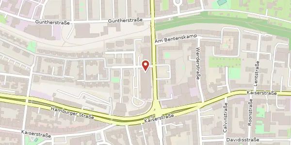 Karte der Umgebung von Wismarer Str. 2-4, 44143 Dortmund