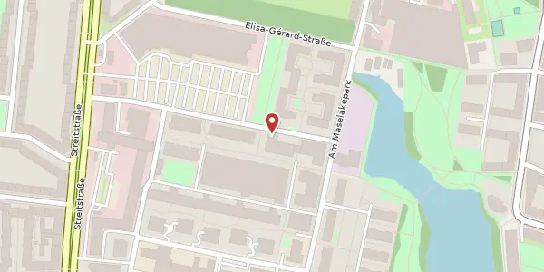 Karte der Umgebung von Marius-Carpentier-Straße 20, 13587 Berlin
