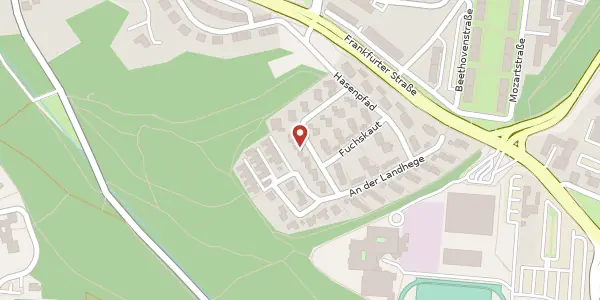 Karte der Umgebung von An der Landhege 65, 35578 Wetzlar