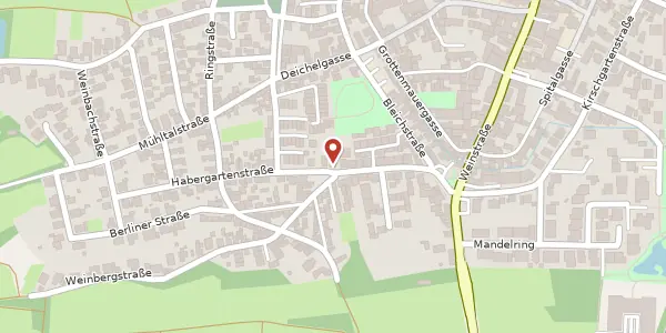 Karte der Umgebung von Königsgartenstraße 18, 67146 Deidesheim