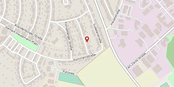 Karte der Umgebung von Kösliner Str. 10, 52477 Alsdorf