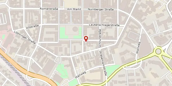 Karte der Umgebung von Schützenstr. 33, 63450 Hanau