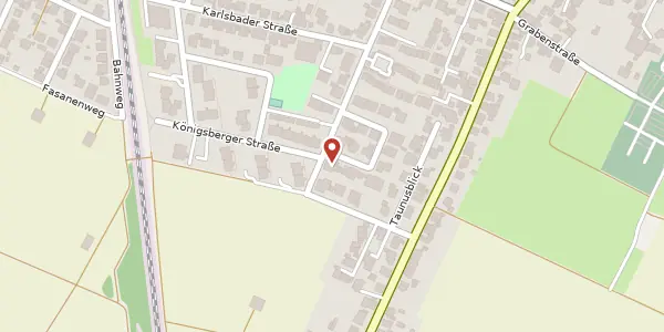 Karte der Umgebung von Altkönigblick 15, 61440 Oberursel