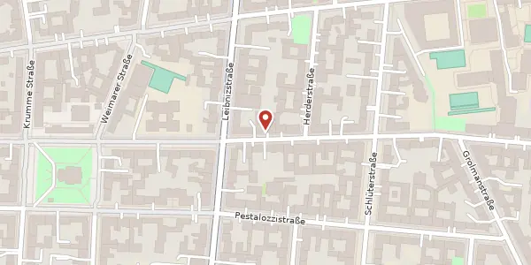 Karte der Umgebung von Goethestraße 17, 10625 Berlin