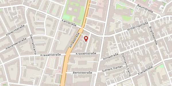 Karte der Umgebung von Adolfstr. 10, 45130 Essen