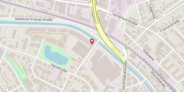 Karte der Umgebung von Wilhelm-Binder-Straße 19, 78048 Villingen-Schwenningen
