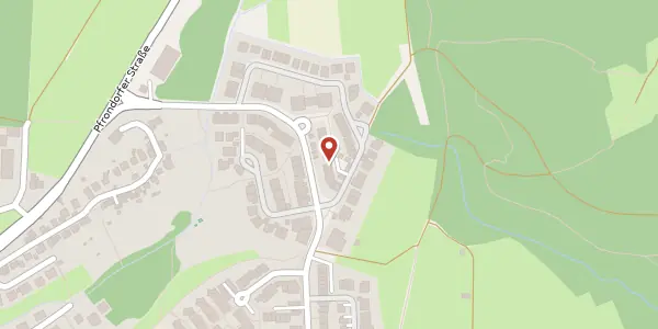 Karte der Umgebung von Gertrud Bäumer-Straße 64, 72074 Tübingen