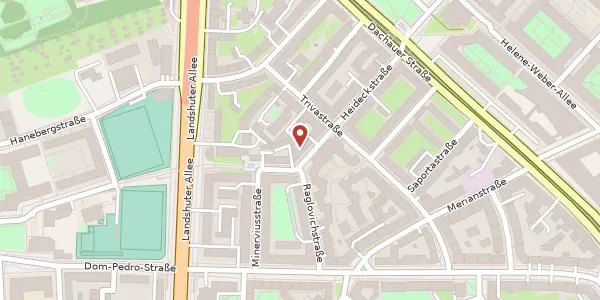 Karte der Umgebung von Heideckstr. 18, 80637 München