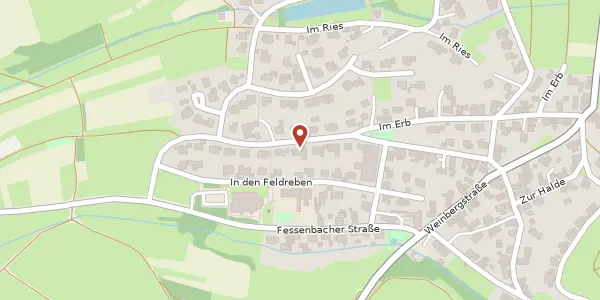 Karte der Umgebung von Winzerstraße 16, 77654 Offenburg