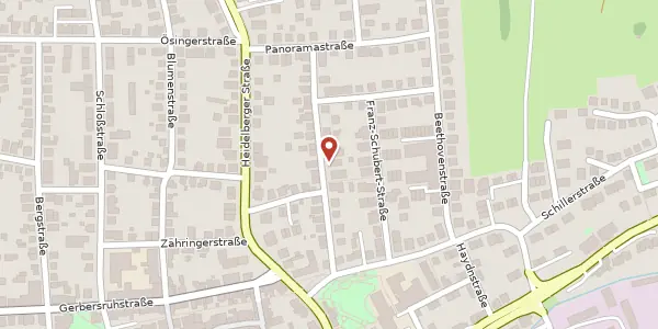 Karte der Umgebung von Ebertstraße 14, 69168 Wiesloch