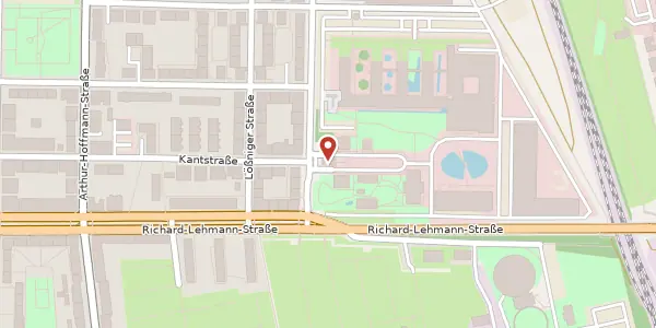 Karte der Umgebung von Kantstraße 71-73, 04275 Leipzig
