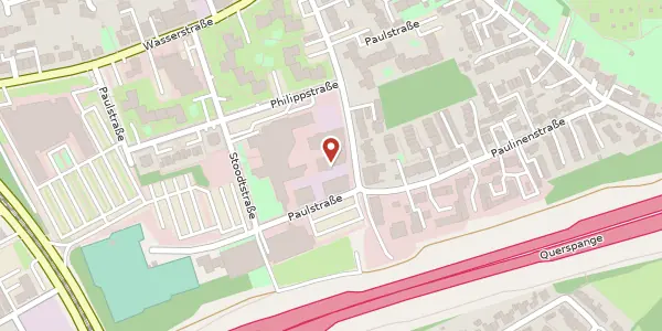 Karte der Umgebung von Paulstr. 14, 44803 Bochum