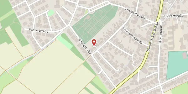 Karte der Umgebung von Geschwister-Scholl-Str. 25, 63322 Rödermark