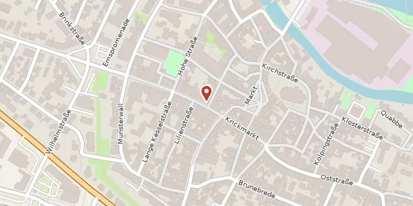 Karte der Umgebung von Münsterstr. 4, 48231 Warendorf