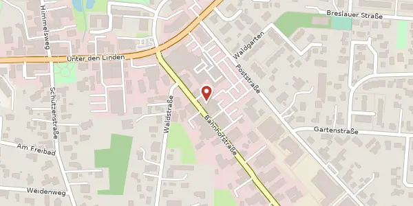 Karte der Umgebung von Bahnhofstraße 11, 21255 Tostedt