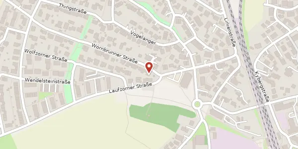 Karte der Umgebung von Wörnbrunner Str. 11 g, 82041 Oberhaching