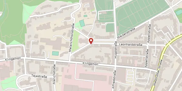 Karte der Umgebung von Stahlstr. 22, 42281 Wuppertal