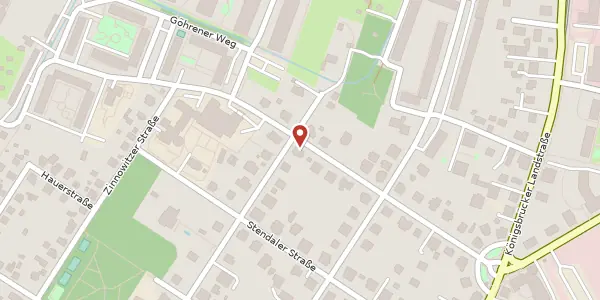 Karte der Umgebung von Selliner Straße 19, 01109 Dresden