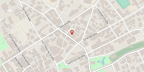 Karte der Umgebung von Hemmerichstraße 12, 97688 Bad Kissingen