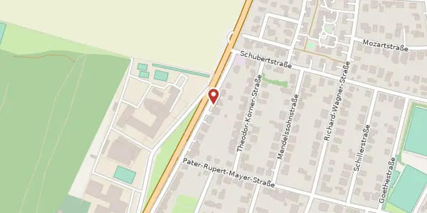 Karte der Umgebung von Wolfratshauser Str. 43 a, 82049 Pullach