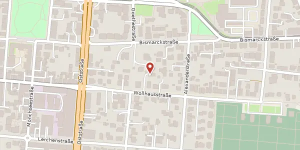 Karte der Umgebung von Wollhausstraße 95/1, 74074 Heilbronn