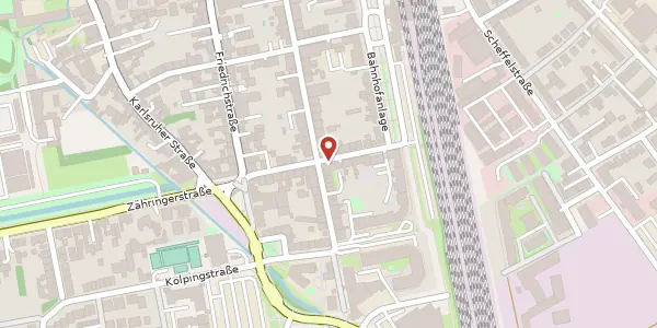 Karte der Umgebung von Bismarckstraße 20, 68723 Plankstadt