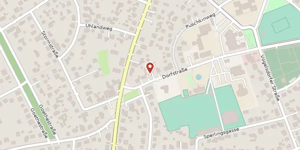 Karte der Umgebung von Dorfstraße 16 a, 15366 Neuenhagen