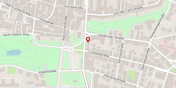 Karte der Umgebung von D.-Martin-Luther-Str. 15, 93047 Regensburg