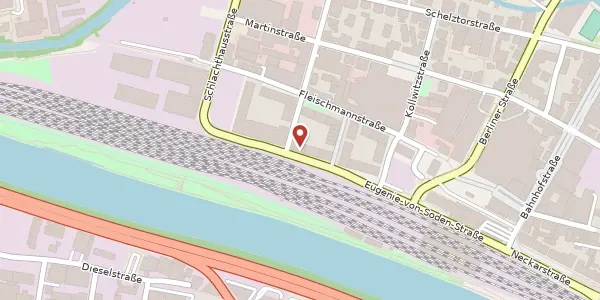 Karte der Umgebung von Eugenie-von-Soden-Straße 18, 73728 Esslingen