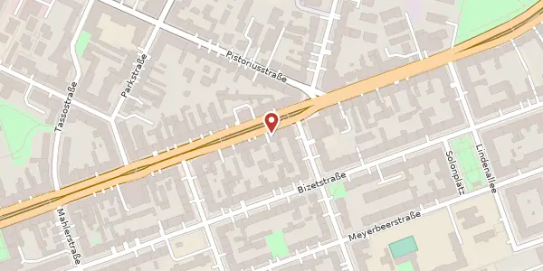 Karte der Umgebung von Berliner Allee 96, 13088 Berlin