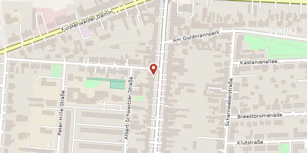 Karte der Umgebung von Bölschestraße 83, 12587 Berlin
