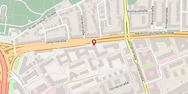 Karte der Umgebung von Johannstr. 37, 40476 Düsseldorf
