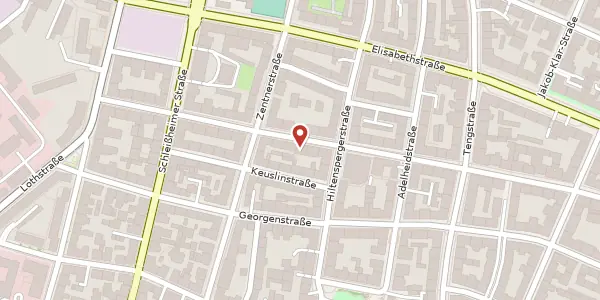 Karte der Umgebung von Agnesstr. 39, 80798 München