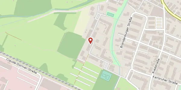 Karte der Umgebung von Mannheimer Straße 27, 78467 Konstanz