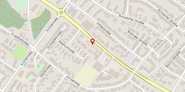 Karte der Umgebung von Eichholzer Str. 80, 50389 Wesseling