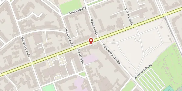 Karte der Umgebung von Uerdinger Str. 145, 47799 Krefeld