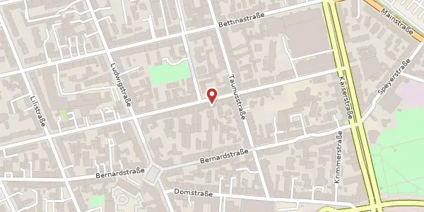Karte der Umgebung von Goethestraße 40, 63067 Offenbach