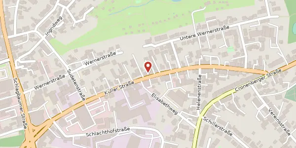 Karte der Umgebung von Kuller Str. 55 a, 42651 Solingen