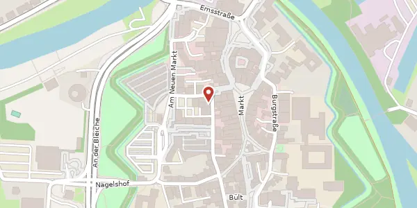 Karte der Umgebung von Hinterstr. 17, 49716 Meppen