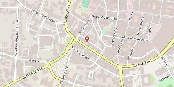 Karte der Umgebung von Königswall 9, 45657 Recklinghausen