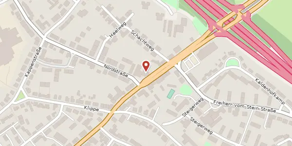 Karte der Umgebung von Aktienstr. 277, 45473 Mülheim an der Ruhr