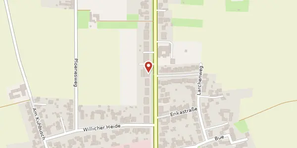 Karte der Umgebung von Krefelder Str. 219, 47877 Willich
