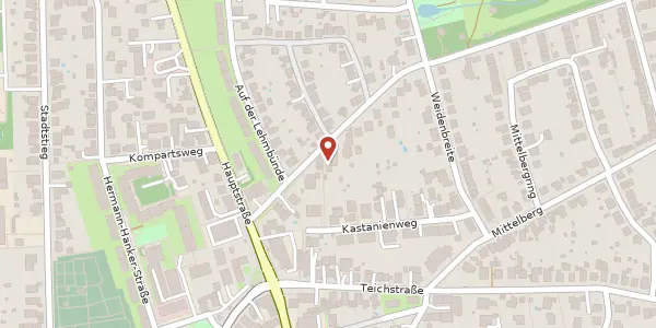 Karte der Umgebung von Kehrstraße 8a, 37085 Göttingen