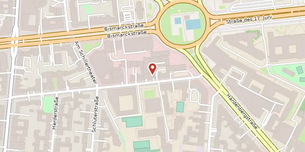Karte der Umgebung von Schillerstraße 4-5, 10625 Berlin