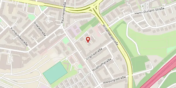 Karte der Umgebung von Veronikastr. 25a, 45131 Essen
