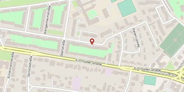 Karte der Umgebung von Wallmodenstraße 62, 30625 Hannover