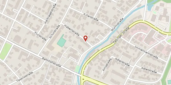 Karte der Umgebung von Haberlstr. 5, 82166 Gräfelfing