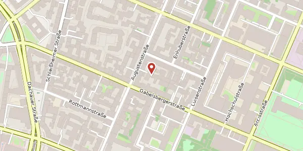 Karte der Umgebung von Gabelsberger Str. 36, 80333 München